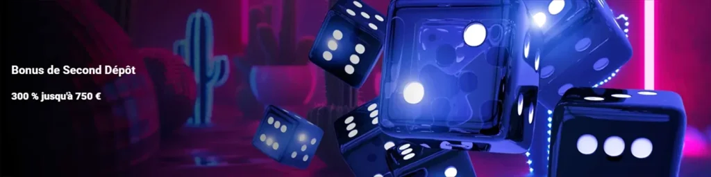 Bonus de dépôt sur Disco Win Casino : 300% jusqu'à 750€
