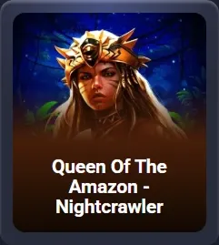 Reine de l'Amazonie - Nightcrawler, personnage féminin guerrier avec couronne dorée