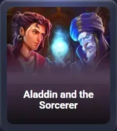 Aladdin et le sorcier dans un jeu de casino