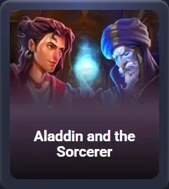 Aladdin et le Sorcier, illustration de conte magique